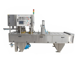 杯裝辣椒醬灌裝機Hot sauce filling machine,小身材大味道！